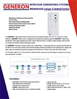 Large Cabinet Cut Sheet 1 Generon Pioneering Gas Solutions