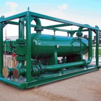 Skid Mounted Slug Catcher / 48" x 180" S-S / 1,440 PSI @300°F / ASME Certified / Post Weld Heat Treatment