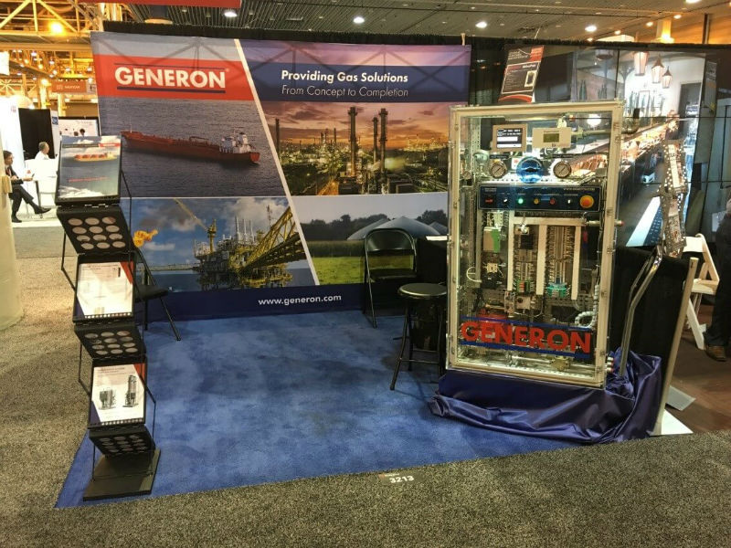 Generon displays at Work Boat